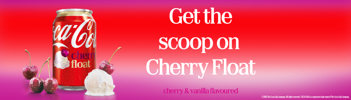 Coca-Cola Cherry Float 1500x430px